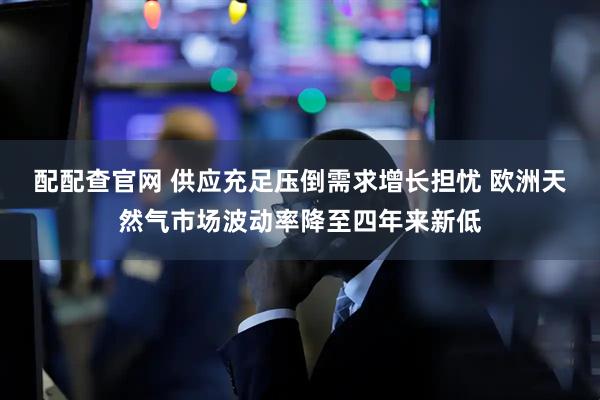 配配查官网 供应充足压倒需求增长担忧 欧洲天然气市场波动率降至四年来新低