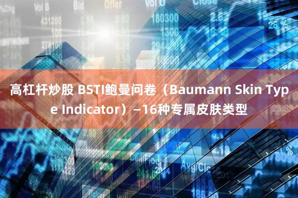 高杠杆炒股 BSTI鲍曼问卷（Baumann Skin Type Indicator）—16种专属皮肤类型